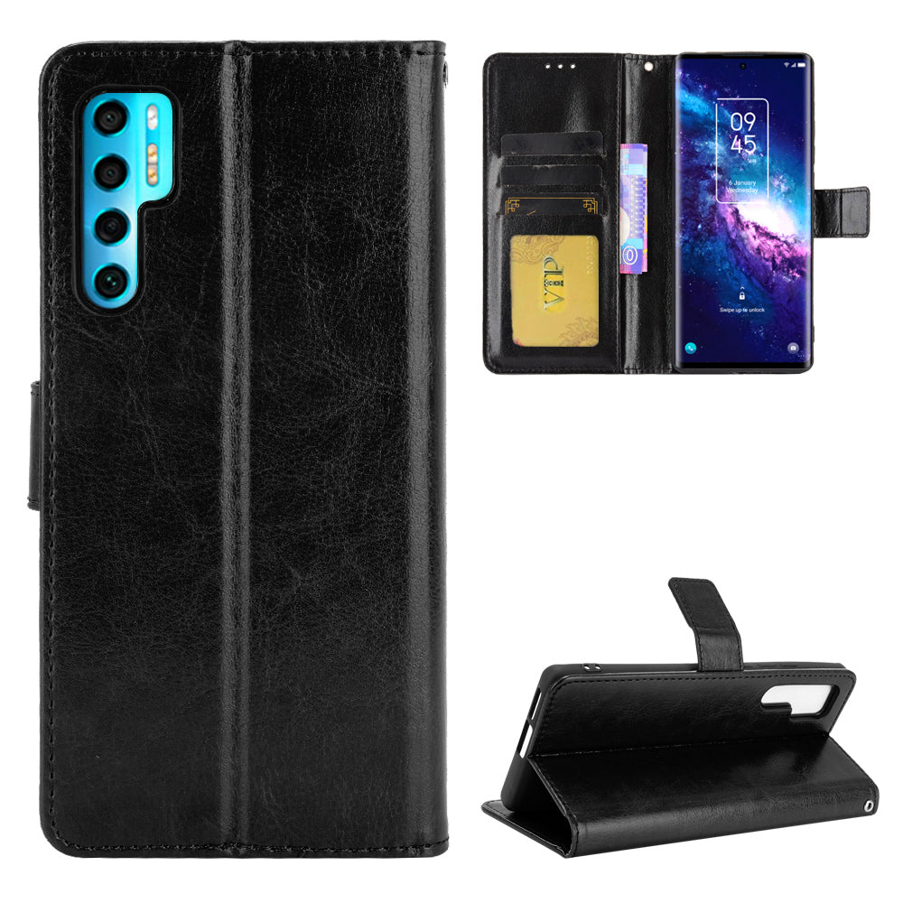 Étui portefeuille Folio en cuir pour TCL 20 Pro 5G Étui portefeuille Folio en cuir pour TCL 20 Pro 5G